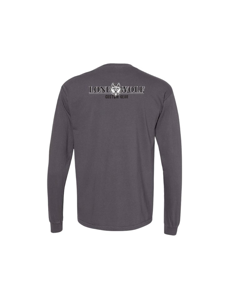 40th Badge Dark Grey Long Sleeve