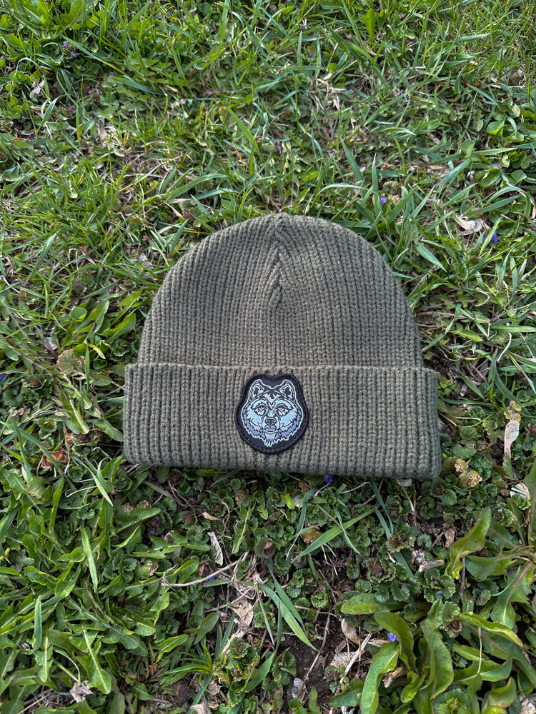 Wolf Head Watch Beanie