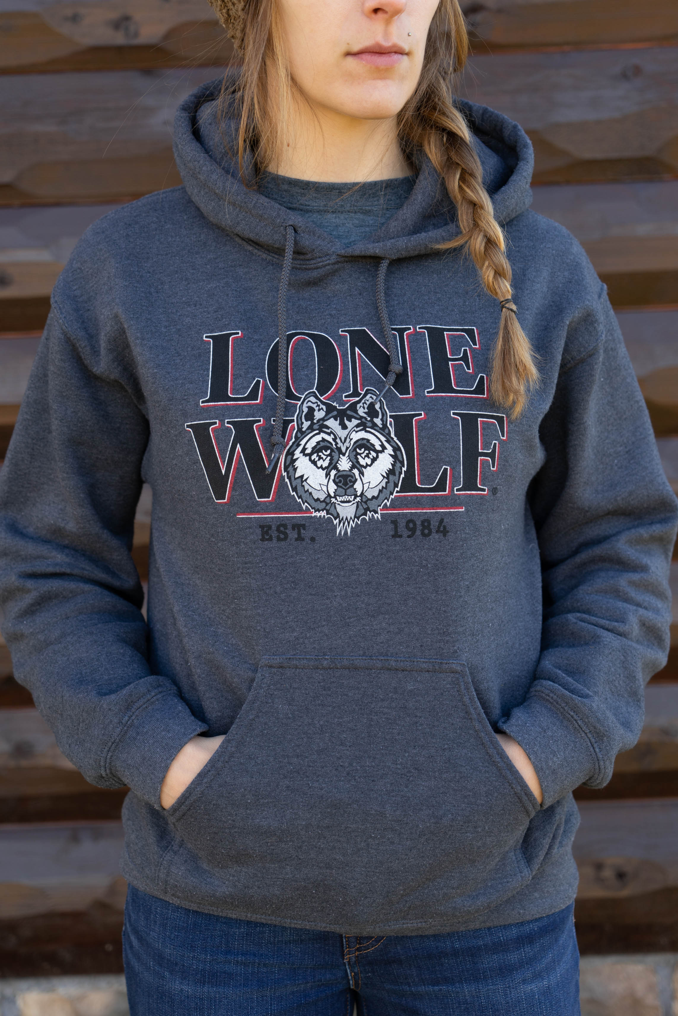 Lone Wolf Women's Hooded Sweatshirt
