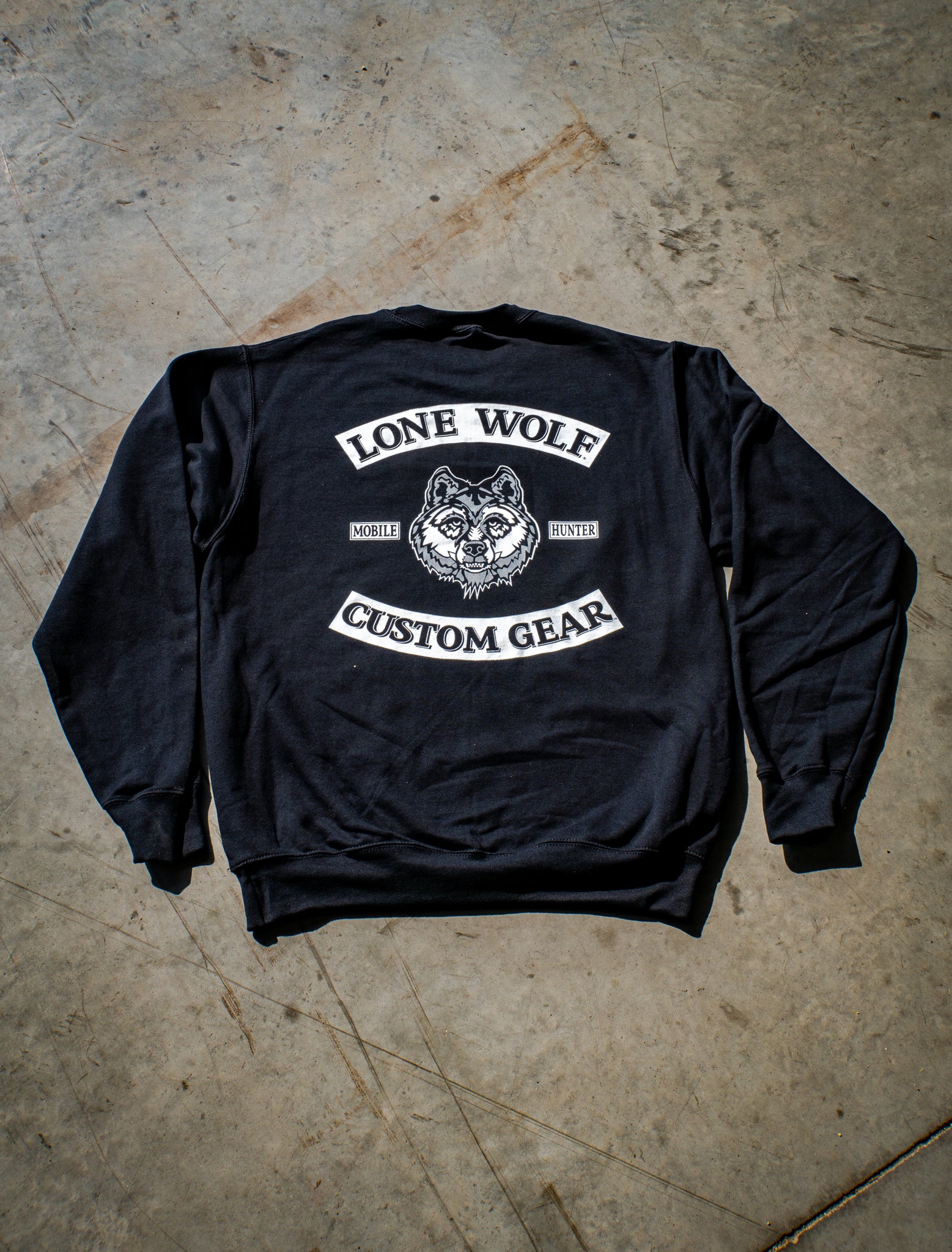 Lone Wolf Custom Gear Rocker Crewneck Sweatshirt