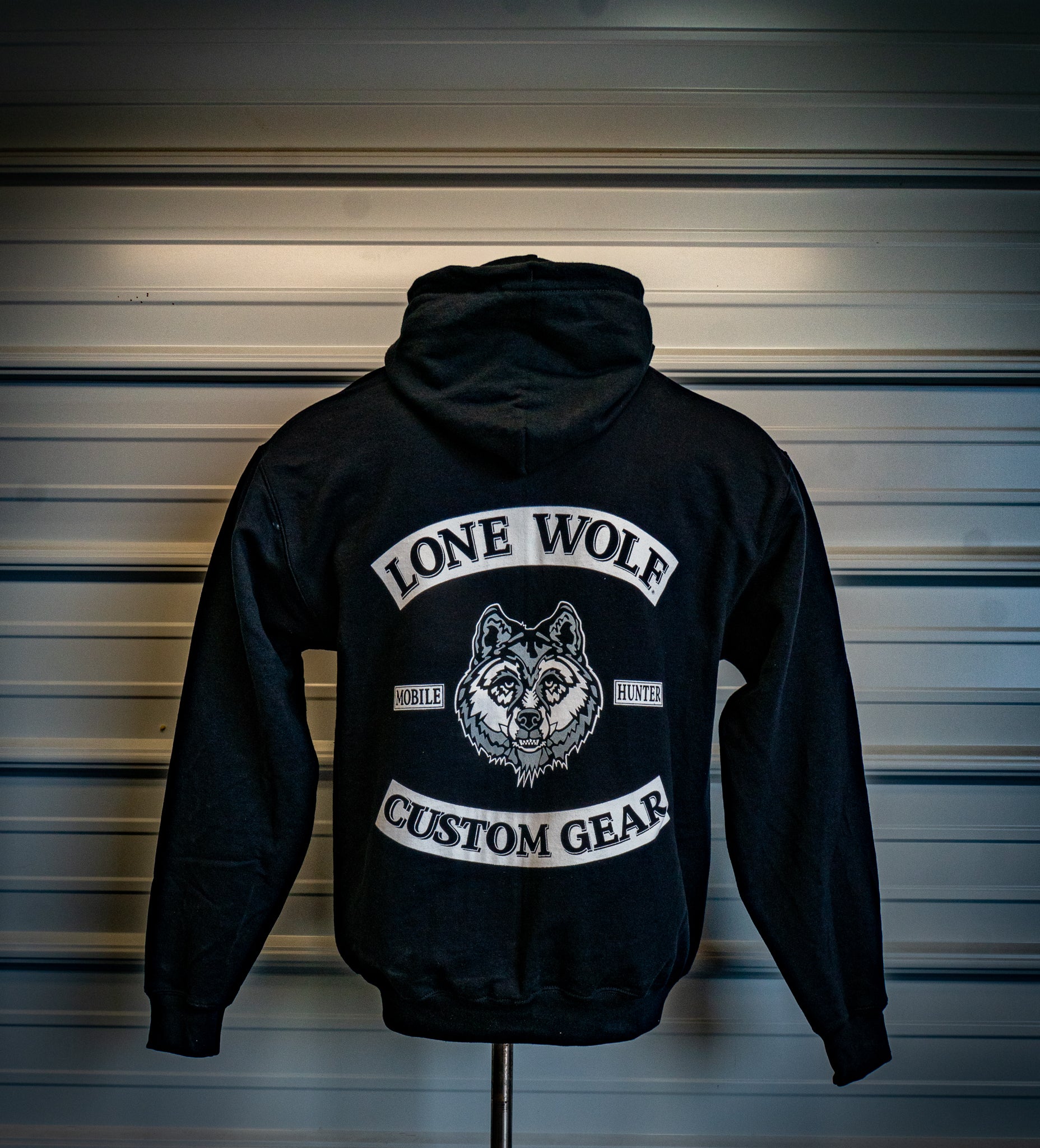 Lone Wolf Custom Gear Rocker Full Zip Hoodie