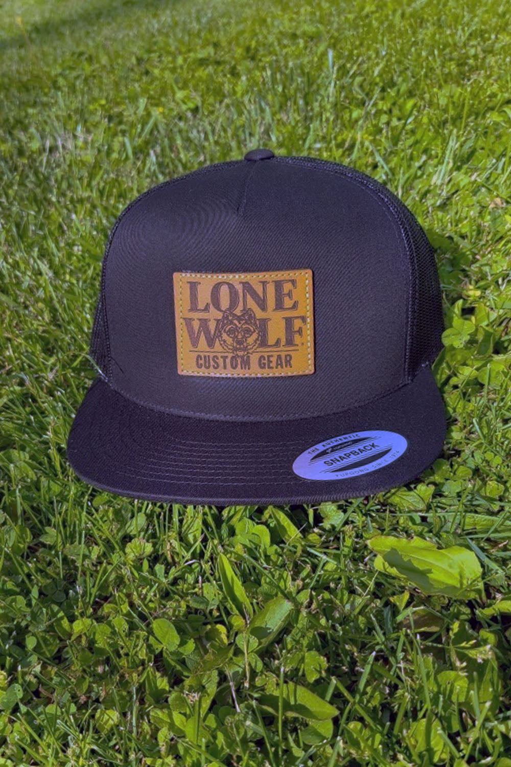 Lone Wolf Custom Gear Flat Bill Trucker Hat