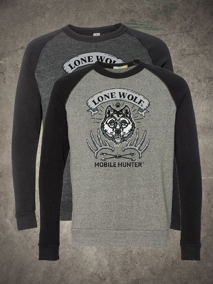 Lone Wolf Mobile Hunter Crew Neck