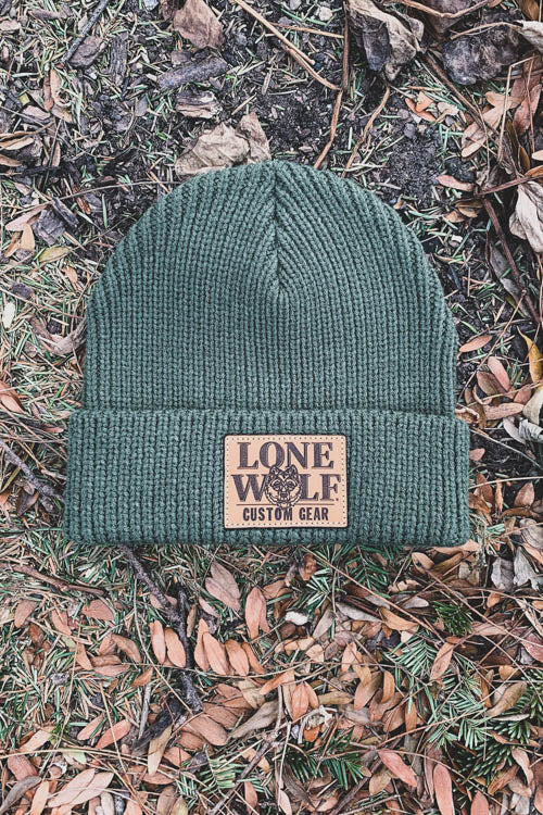 Lone Wolf Custom Gear Watch Beanie