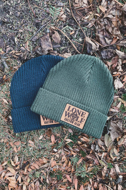 Lone Wolf Custom Gear Watch Beanie