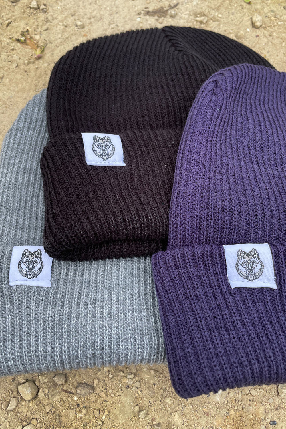 Super Slouch Wolf Beanie