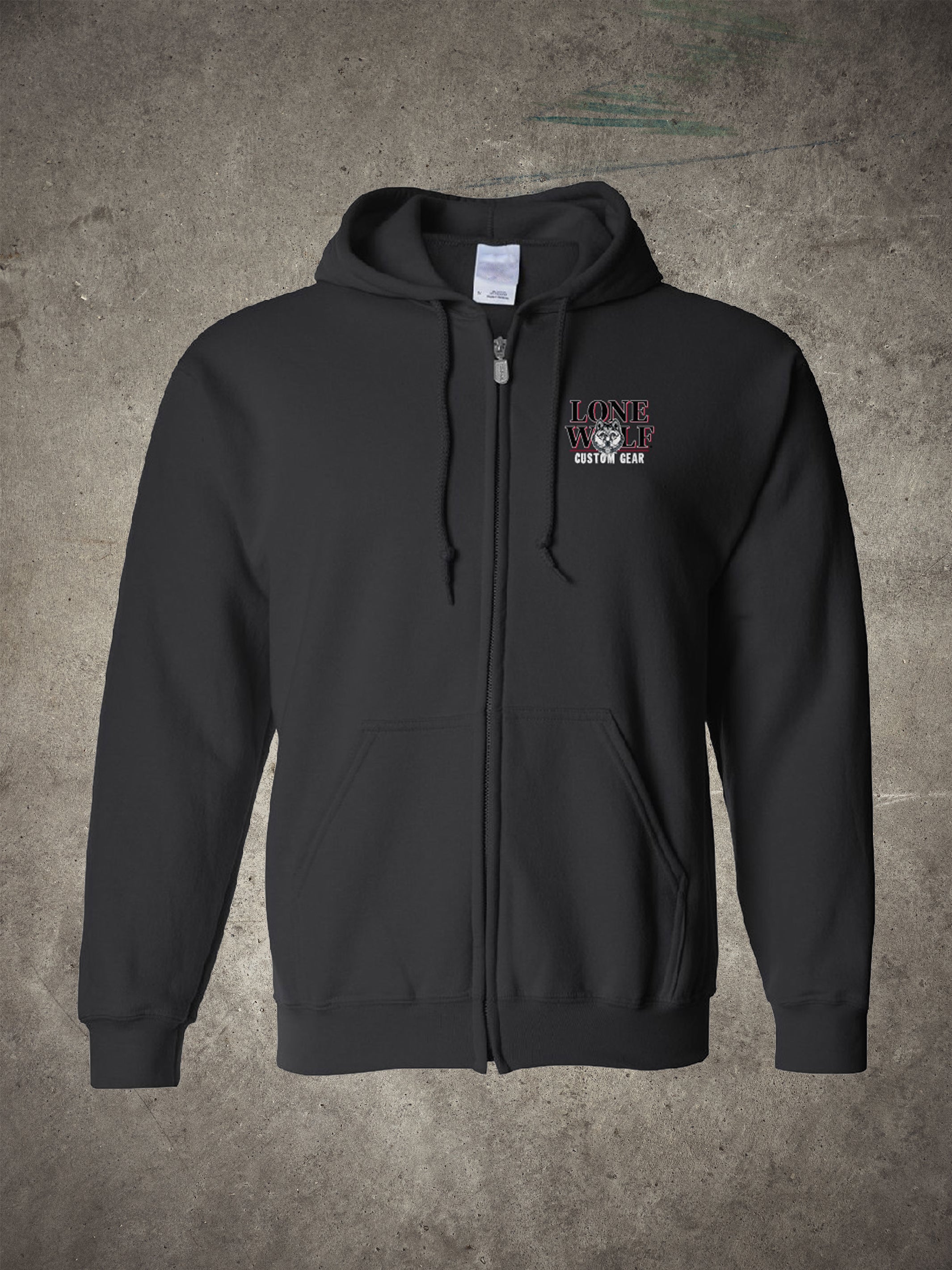 Lone Wolf Mobile Hunter Full-Zip Hoodie